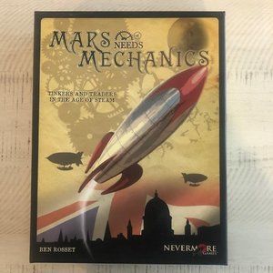 2013 Nevermore Games Mars Needs Mechanics (NIB)(unpunched)